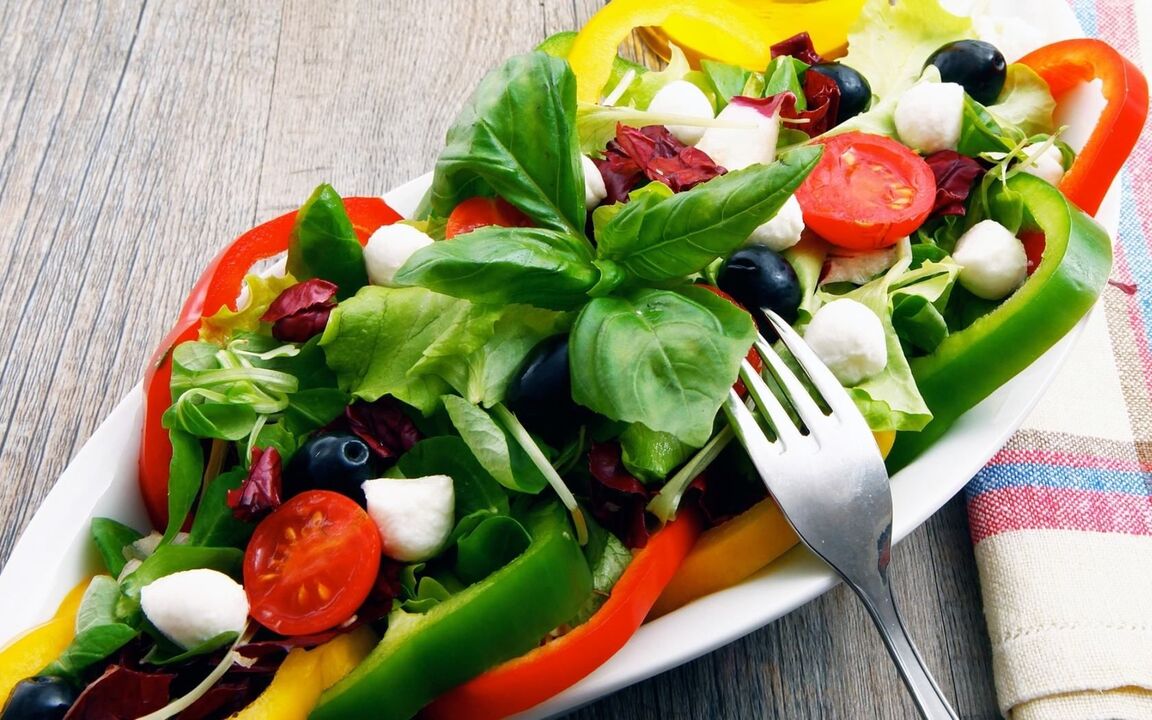 Salades de perte de poids saines