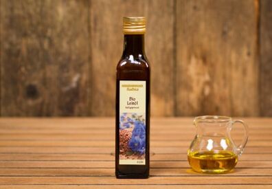 L'huile de lin doit être conservée dans des bouteilles en verre foncé. 